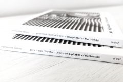 ie-042: Gerard Lebik / Burkhard Beins – An Alphabet Of Fluctuation